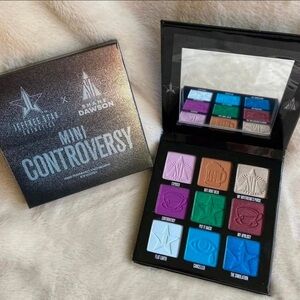 Jeffree Star Mini Controversy Palette with Blue and Purple Shades